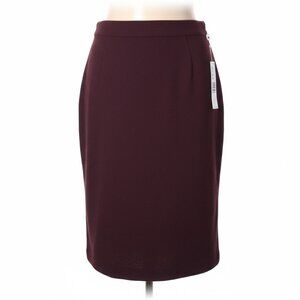 Preston & York Burgundy Skirt